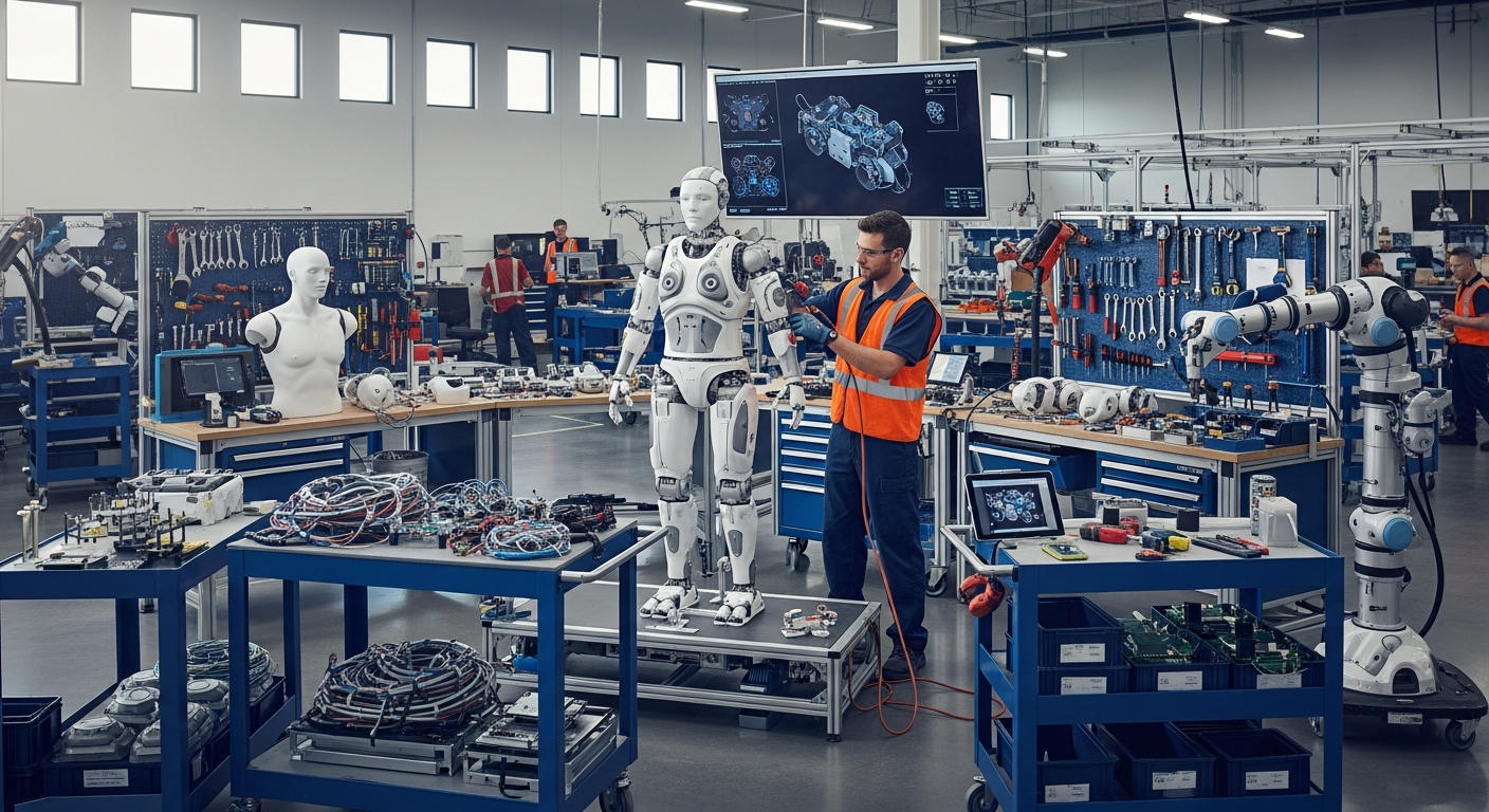 California Welcomes First Vertically Integrated Humanoid Robot Manufacturing by 1X
