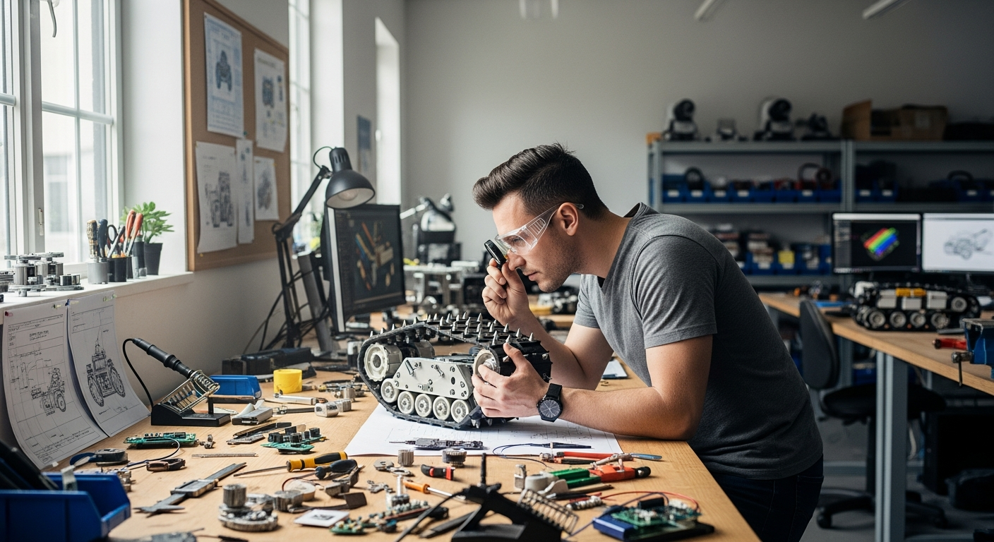 Designing Durable Robot Tracks and 7th Axis Systems for Challenging Environments