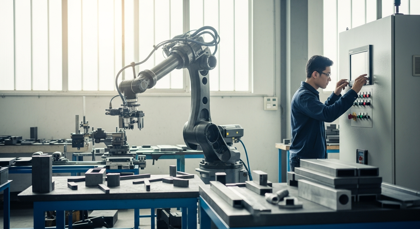 How Cobots are Streamlining Efficiency in Metal Fabrication and Construction Industries
