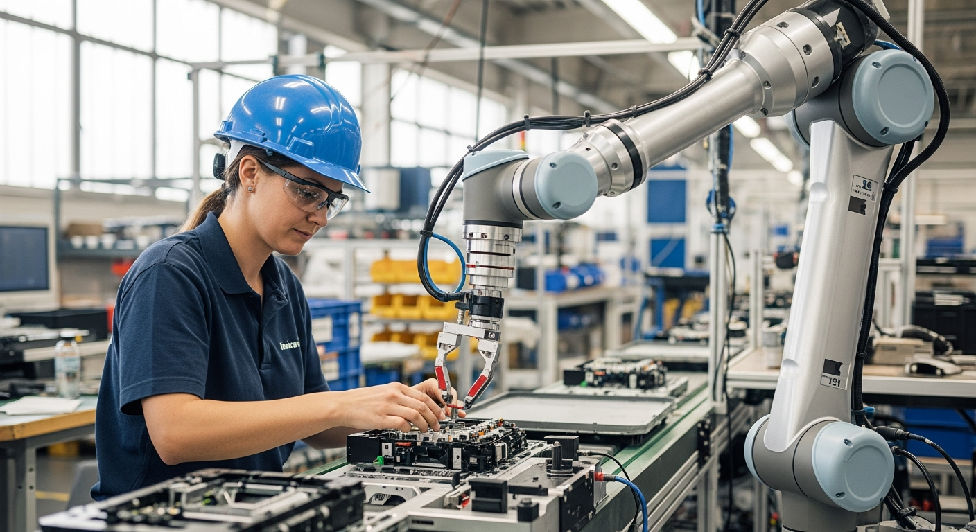 AI-Powered Robotics: A Collaborative Future for Manufacturing Workers
